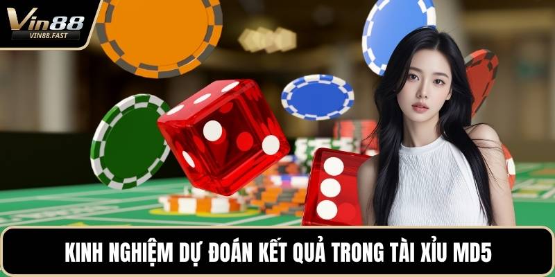 Kinh nghiệm dự đoán kết quả trong tài xỉu MD5